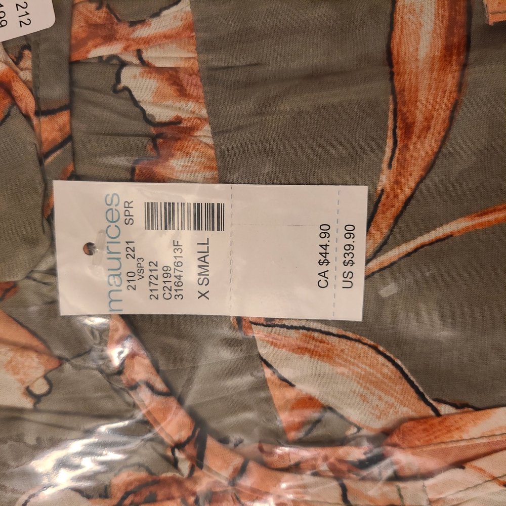 Maurices Floral Ruched Mini Dress - XS - Picture 4 of 4